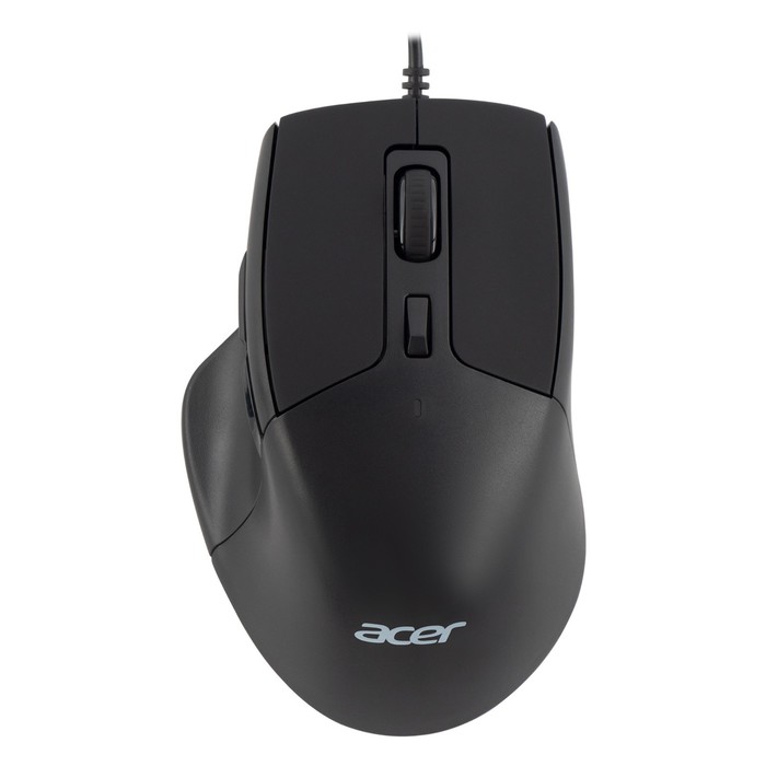 Мышь Acer OMW130 черный оптическая (3600dpi) USB (6but) - Фото 1