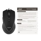 Мышь Acer OMW131 черный оптическая (6000dpi) USB (6but) - Фото 9