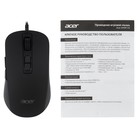 Мышь Acer OMW135 черный оптическая (3200dpi) USB (6but) - Фото 9