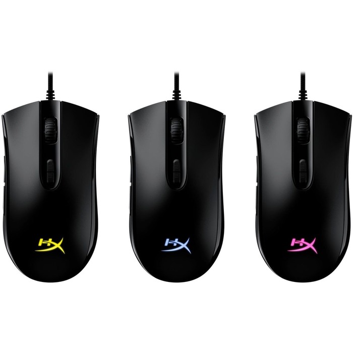 Мышь HyperX Pulsfire Core черный оптическая (6200dpi) USB (6but) - фото 51512669 Мышь HyperX Pulsfire Core черный оптическая (6200dpi) USB (6but) - фото 51512669