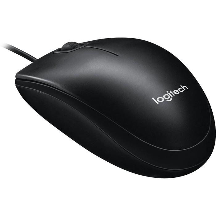 Мышь Logitech M100 черный оптическая (1000dpi) USB (2but) - фото 51512681