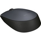 Мышь Logitech M170 серый/черный оптическая (1000dpi) беспроводная USB для ноутбука (2but) - Фото 2