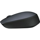 Мышь Logitech M170 серый/черный оптическая (1000dpi) беспроводная USB для ноутбука (2but) - Фото 3