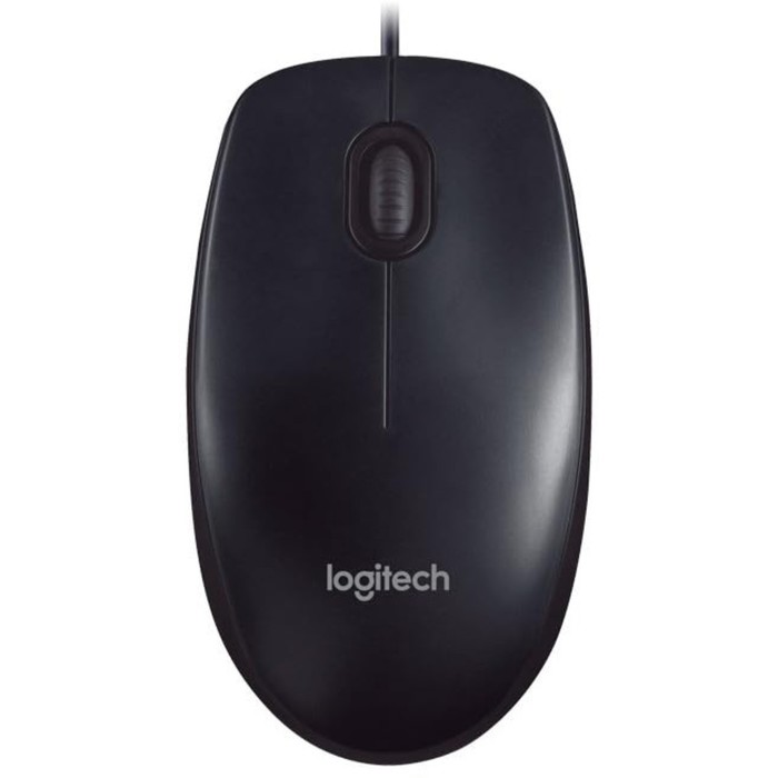 Мышь Logitech M90 черный оптическая (1000dpi) USB (2but) - Фото 1