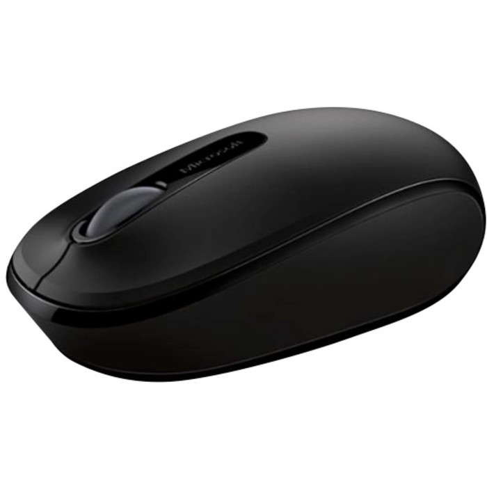 Мышь Microsoft Mobile Mouse 1850 черный оптическая (1000dpi) беспроводная USB для ноутбука   1029402 - Фото 1