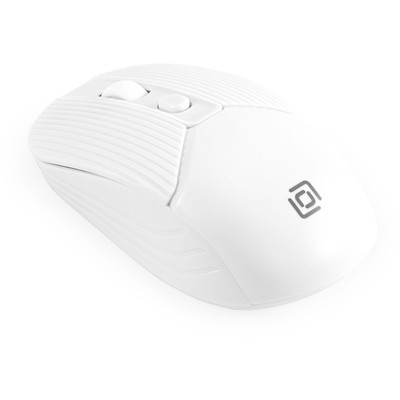 Мышь Оклик 509MW white белый оптическая (1600dpi) беспроводная USB (4but)