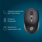 Мышь Оклик 690MW черный оптическая (1600dpi) беспроводная USB (6but) - фото 51512819 Мышь Оклик 690MW черный оптическая (1600dpi) беспроводная USB (6but) - фото 51512819