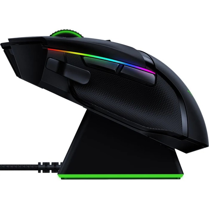 Мышь Razer Basilisk Ultimate Doc черный оптическая (20000dpi) беспроводная USB (7but) - фото 51524938