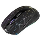 Мышь Оклик 976GW черный оптическая (3200dpi) беспроводная USB (6but) - фото 51524974