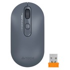 Мышь A4Tech Fstyler FG20 пепельный/синий оптическая (2000dpi) беспроводная USB для ноутбука   102944 - Фото 3