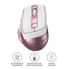 Мышь A4Tech Fstyler FG35 розовый/белый оптическая (2000dpi) беспроводная USB (5but) - фото 51513007 Мышь A4Tech Fstyler FG35 розовый/белый оптическая (2000dpi) беспроводная USB (5but) - фото 51513007
