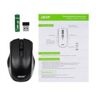 Мышь Acer OMR030 черный оптическая (1600dpi) беспроводная USB (3but) - Фото 7