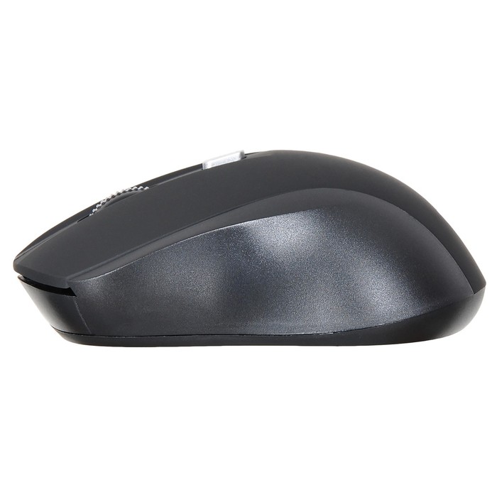 Мышь Оклик 415MW черный оптическая (1600dpi) беспроводная USB для ноутбука (4but) - фото 51513087