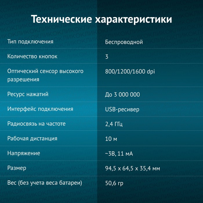 Мышь Оклик 435MW черный оптическая (1600dpi) беспроводная USB для ноутбука (4but) - фото 51513095