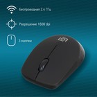 Мышь Оклик 486MW черный оптическая (1600dpi) беспроводная USB для ноутбука (3but) - фото 51513165 Мышь Оклик 486MW черный оптическая (1600dpi) беспроводная USB для ноутбука (3but) - фото 51513165