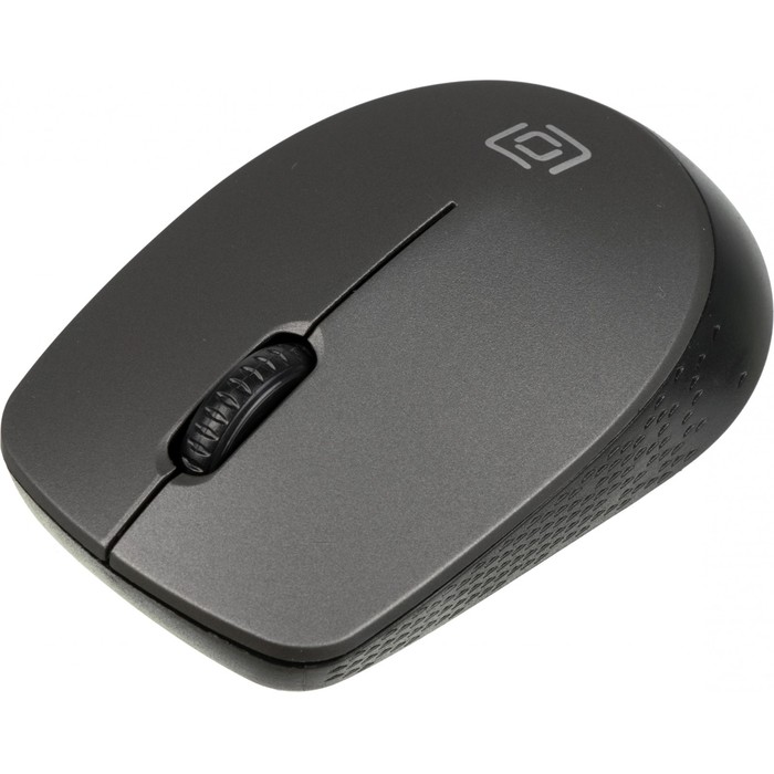 Мышь Оклик 486MW черный/серый оптическая (1600dpi) беспроводная USB для ноутбука (3but) - фото 51513176