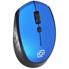Мышь Оклик 488MW черный/синий оптическая (1600dpi) беспроводная USB для ноутбука (4but) - фото 51513204 Мышь Оклик 488MW черный/синий оптическая (1600dpi) беспроводная USB для ноутбука (4but) - фото 51513204