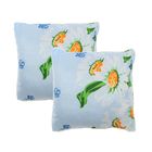 Подушка Адамас синтетическая, размер 40х40 см, холлофайбер, цвет МИКС, чехол полиэстер - Фото 5