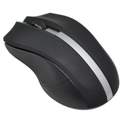 Мышь Оклик 615MW черный/серебристый оптическая (1200dpi) беспроводная USB для ноутбука (3bu   102945