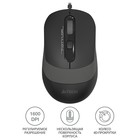 Мышь A4Tech Fstyler FM10 черный/серый оптическая (1600dpi) USB (4but) - Фото 2