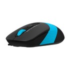 Мышь A4Tech Fstyler FM10 черный/синий оптическая (1600dpi) USB (4but) - Фото 10