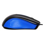 Мышь Acer OMW011 черный/синий оптическая (1200dpi) USB (3but) - Фото 3