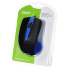 Мышь Acer OMW011 черный/синий оптическая (1200dpi) USB (3but) - Фото 9