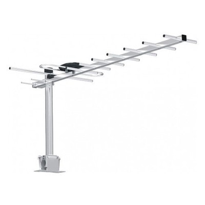 Антенна телевизионная Hyundai H-TAE140, 12 дБ, пассивная, серебристая