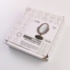 Зеркало настольное «Овал», двустороннее, с увеличением, зеркальная поверхность 8,5 × 12,1 см, цвет чёрный/медный - Фото 6