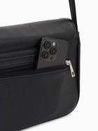 Сумка женская мессенджер TEXTURA на магните, 25×7.5×19 см, чёрный - Фото 9