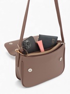 Сумка женская мессенджер TEXTURA на магните, 25×7.5×19 см, бежевая - Фото 11