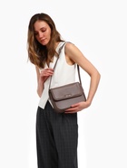 Сумка женская мессенджер TEXTURA на магните, 25×7.5×19 см, бежевая 10124176