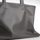 Сумка-шопер женская TEXTURA на молнии, размер 46×15×33 см, однотонная, серая - Фото 3