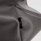 Сумка-шопер женская TEXTURA на молнии, размер 46×15×33 см, однотонная, серая - Фото 10