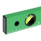 Уровень строительный ТУНДРА, 3 глазка с линейкой, 1000 мм - Фото 2