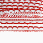 Тесьма плетеная цветная с люрексом 4,5см, по 100 м - Фото 3