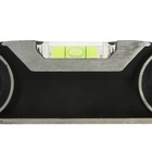 Уровень алюминиевый трапециевидный ТУНДРА ПРОФИ, фрезерованный, 3 глазка, 400 мм - Фото 8