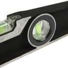 Уровень алюминиевый трапециевидный ТУНДРА ПРОФИ, фрезерованный, 3 глазка, 400 мм - Фото 4