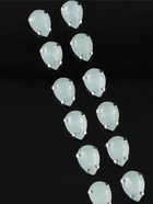 Стразы пришивные «Капля», в цапах, 10×14 мм, 20 шт., белые - Фото 5