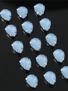 Стразы пришивные «Капля», в цапах, 10×14 мм, 20 шт., голубые - Фото 5