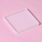 Молд Доляна «Квадрат», силикон, 10.5×10.5×1.2 см, прозрачный - Фото 3