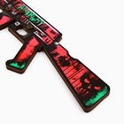 Деревянное оружие, детское сувенирное «Анархия», автомат, 72.3×17.7 см - Фото 4