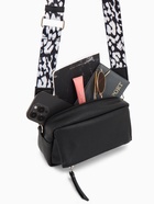 Сумка женская кросс-боди TEXTURA на молнии, 21×7×13 см, чёрная 10087965