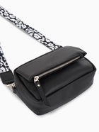 Сумка женская кросс-боди TEXTURA на молнии, 21×7×13 см, чёрная 10087965