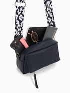 Сумка женская кросс-боди TEXTURA на молнии, 21×7×13 см, синяя - Фото 13