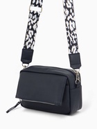 Сумка женская кросс-боди TEXTURA на молнии, 21×7×13 см, синяя - Фото 5