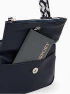 Сумка женская кросс-боди TEXTURA на молнии, 21×7×13 см, синяя - Фото 9