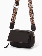 Сумка женская кросс-боди TEXTURA на молнии, 21×7×13 см, тёмно-коричневая - Фото 4