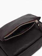 Сумка женская кросс-боди TEXTURA на молнии, 21×7×13 см, тёмно-коричневая - Фото 9