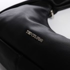 Сумка женская на молнии TEXTURA, средний размер, цвет чёрный - Фото 6